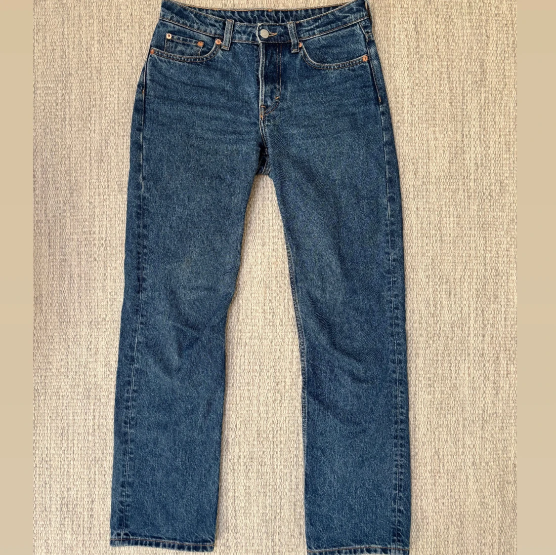 Weekday 26/30 blå jeans straight fit - 1