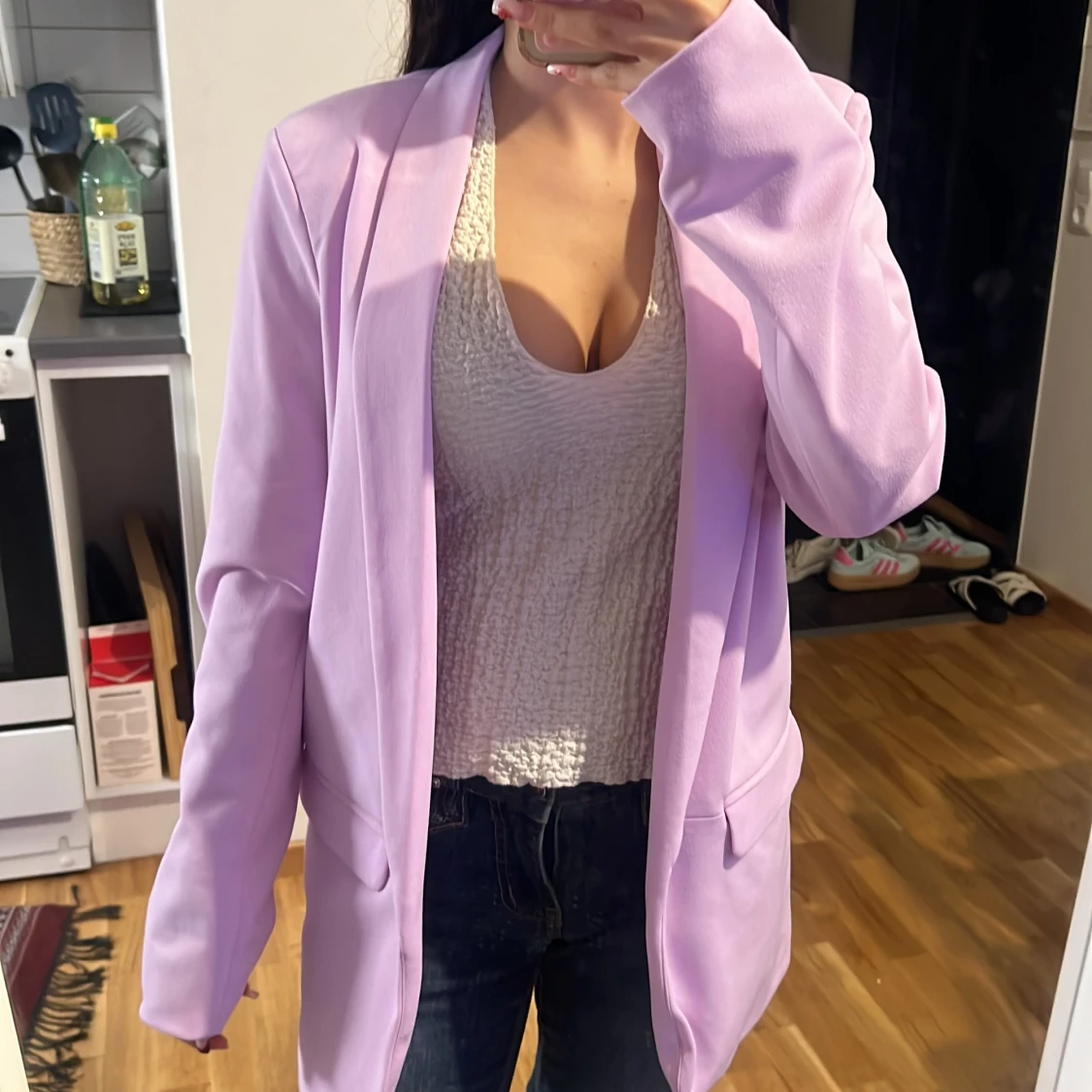 Ljuslila kavaj från Sisters Point XS