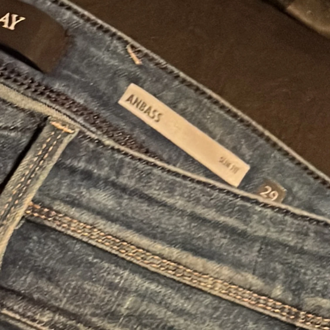 Replay Anbass blå jeans, stl 29 - 3