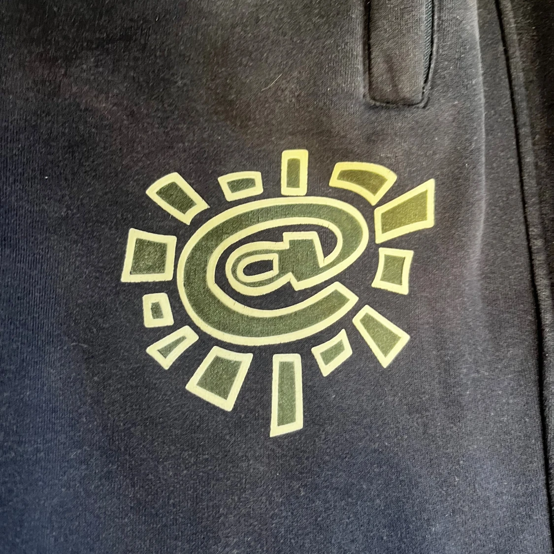 Mörkblå mjukisbyxor ADWYSD - 1