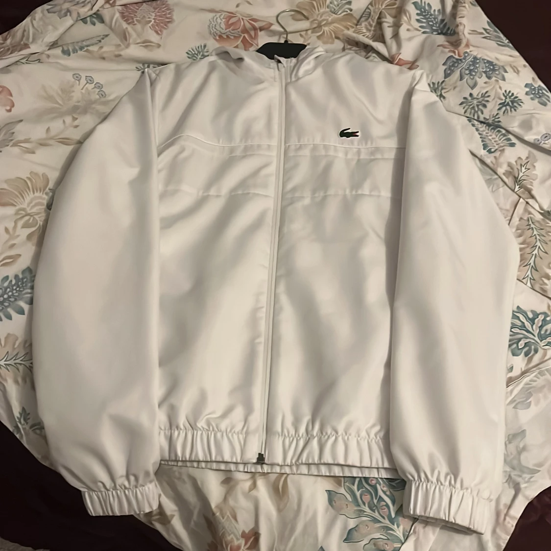 Vit vindjacka från Lacoste Sport XS - 2