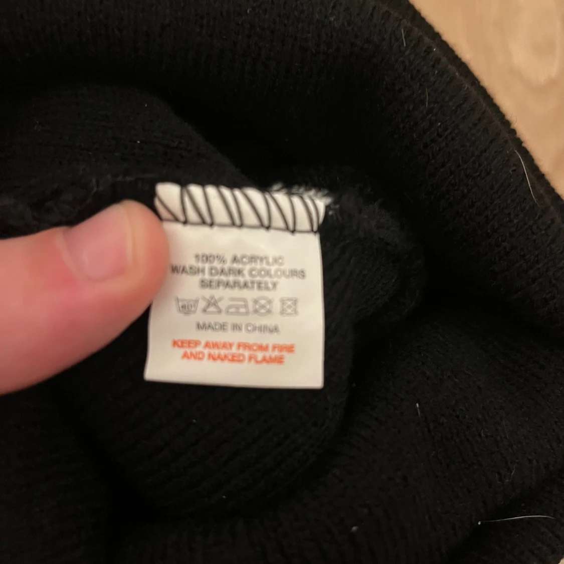 Manchester United Randig mössa i rött, svart och vitt - 2