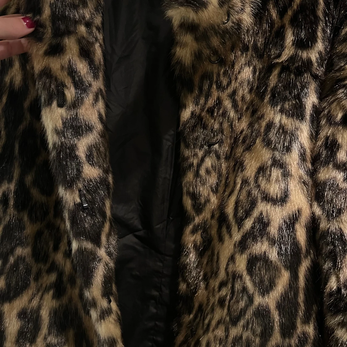 Leopardmönstrad pälsjacka Rockandblue - 2