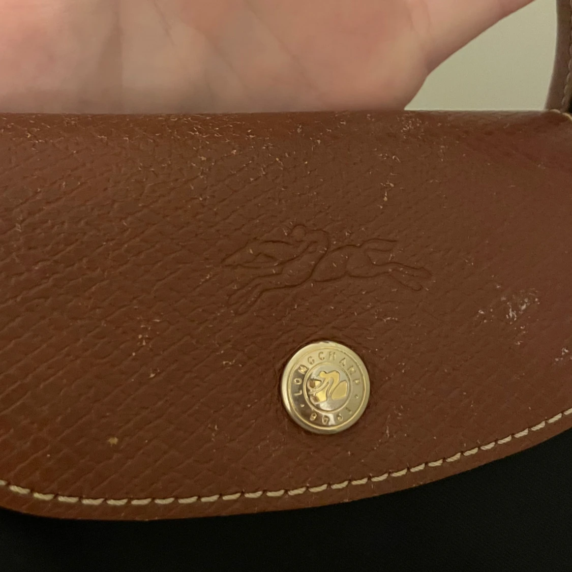 Svart handväska från Longchamp - 1