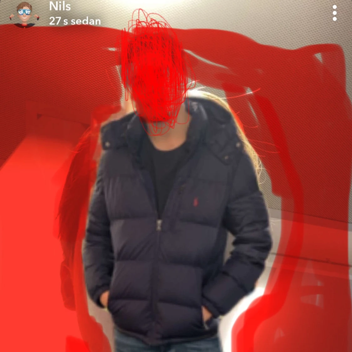 Mörkblå dunjacka från Polo Ralph Lauren - 4