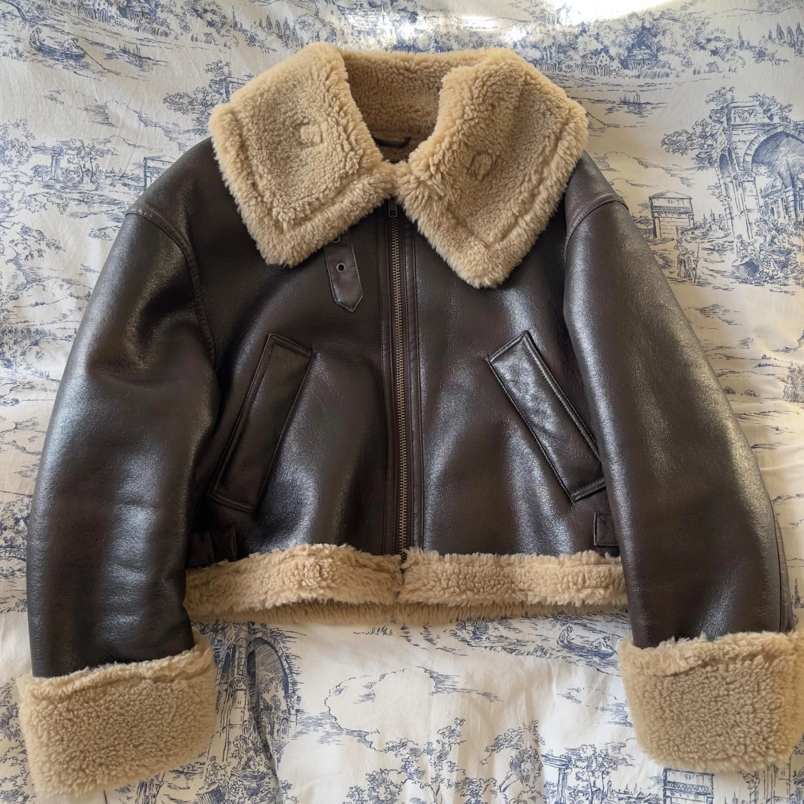 zara biker sherpajacka - 1