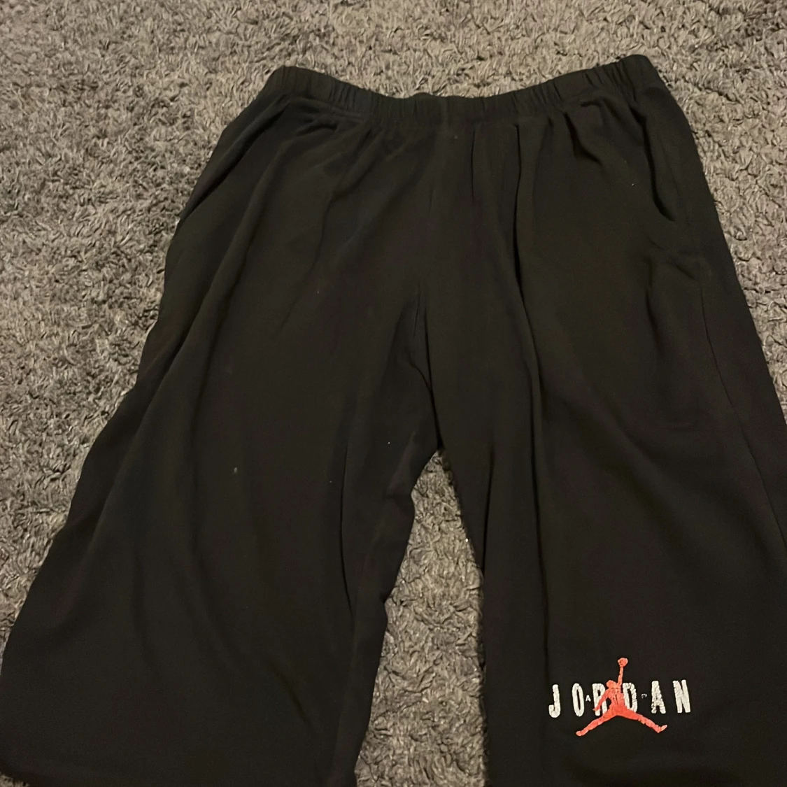 Svarta Jordan shorts med logga - 3