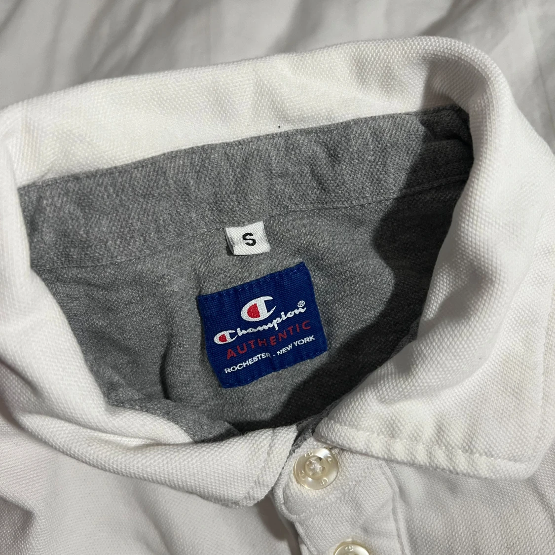 Vit pikétröja från Champion - 2