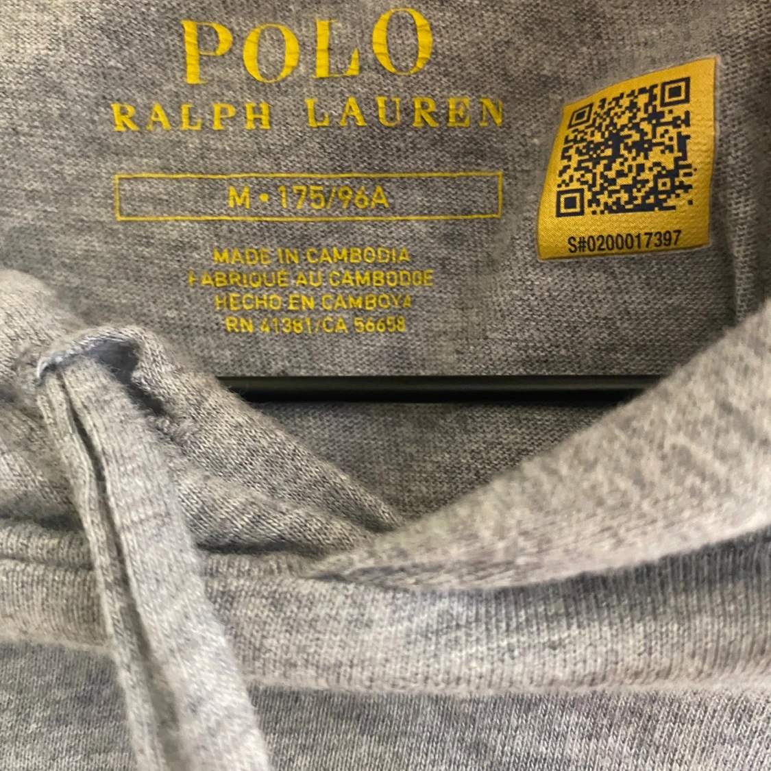 Grå hoodie från Polo Ralph Lauren - 2