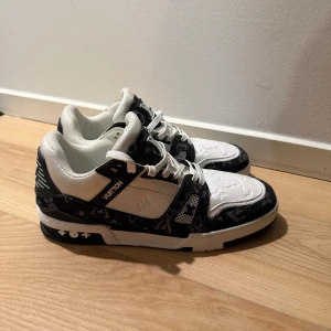 LV Skor - Storlek 42,5. Köpte dom här nån månad sen och de är AA kopior som kostade mig 4000kr och första gången jag tog på dom så märkte jag att dom va för små och har inte använt dom sen de, helt nytt skick. Skriv om ni vill redigera priset eller köpa 