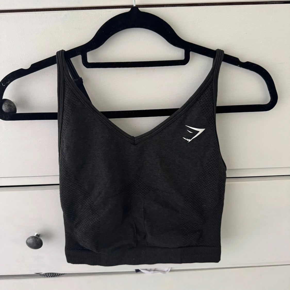 Svart linnetopp från Gymshark