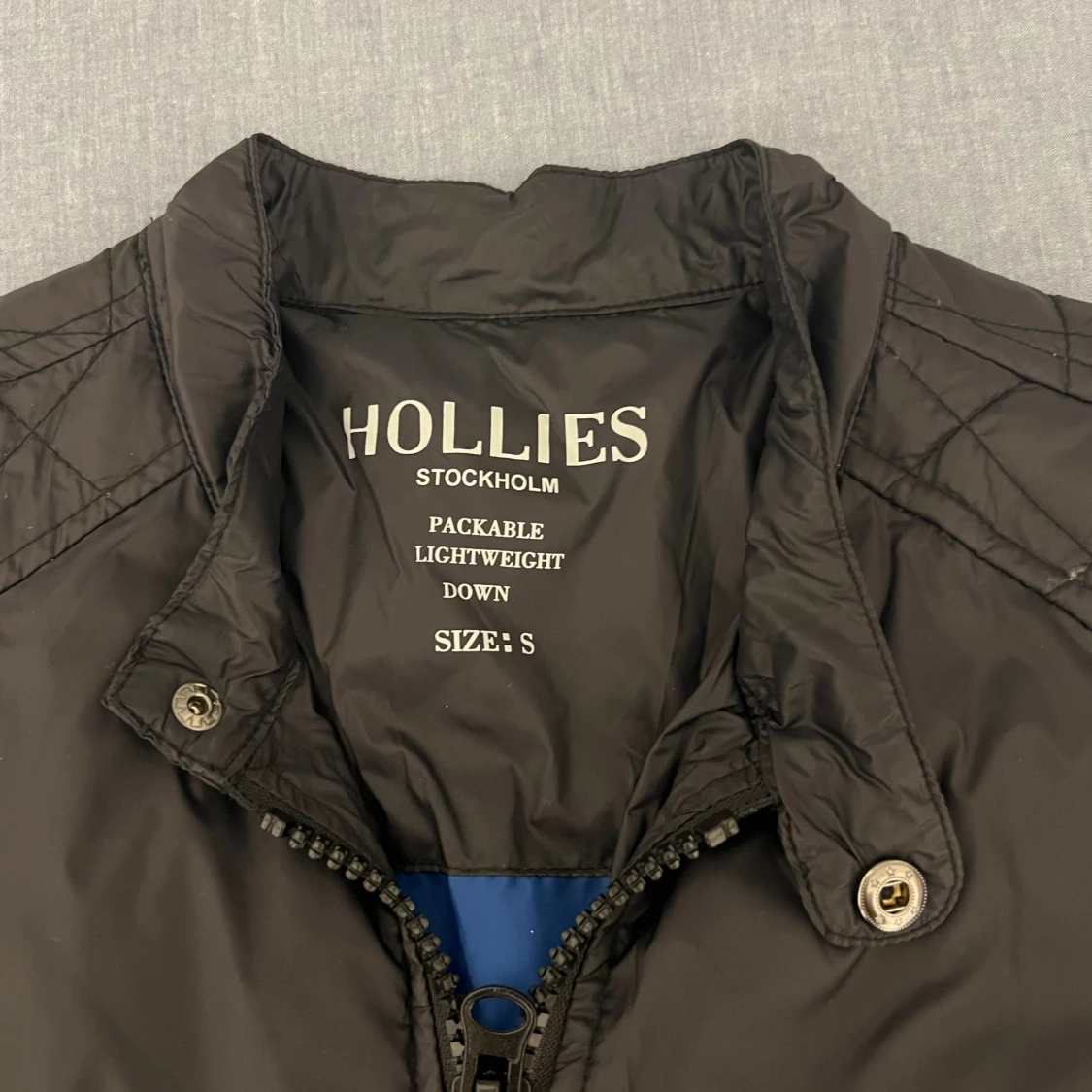 Svart lättviktsdunjacka Hollies S - 1