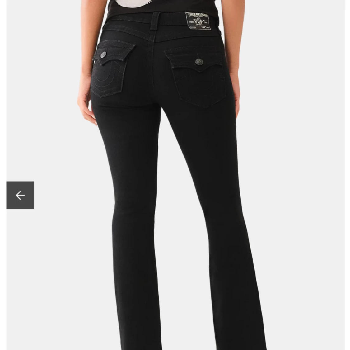 Svarta bootcut jeans från True Religion, köpa/byta!!! - 2