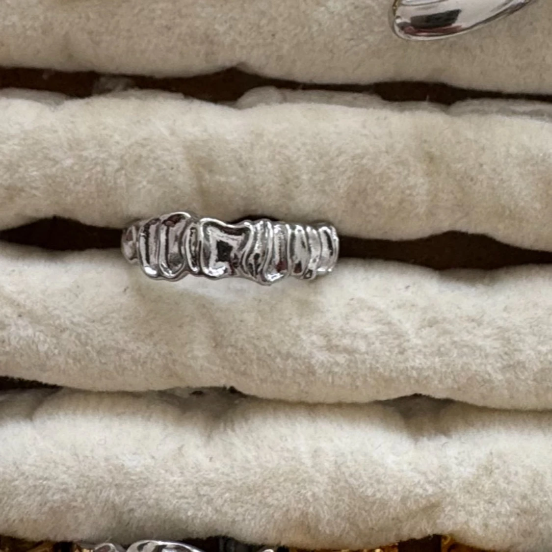 Rostfritt stål ring - 2