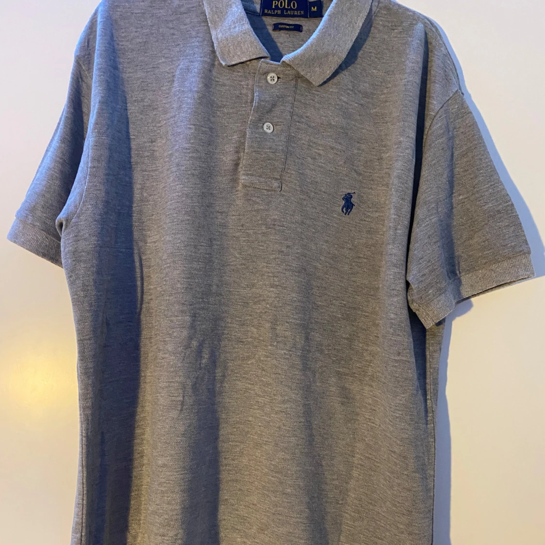 Grå pikétröja från Polo Ralph Lauren - 4