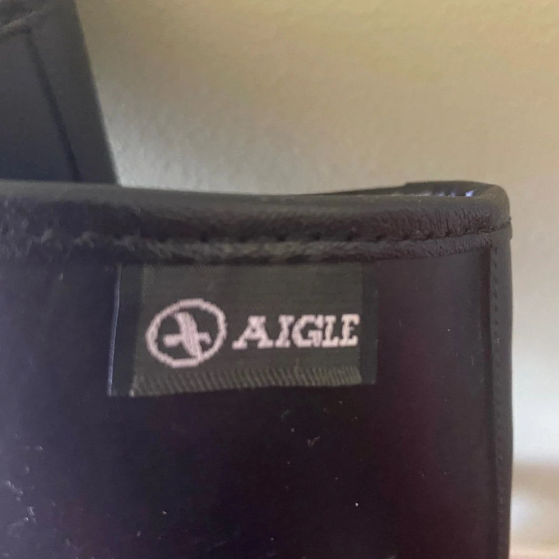 Svarta höga stövlar från Aigle - 3