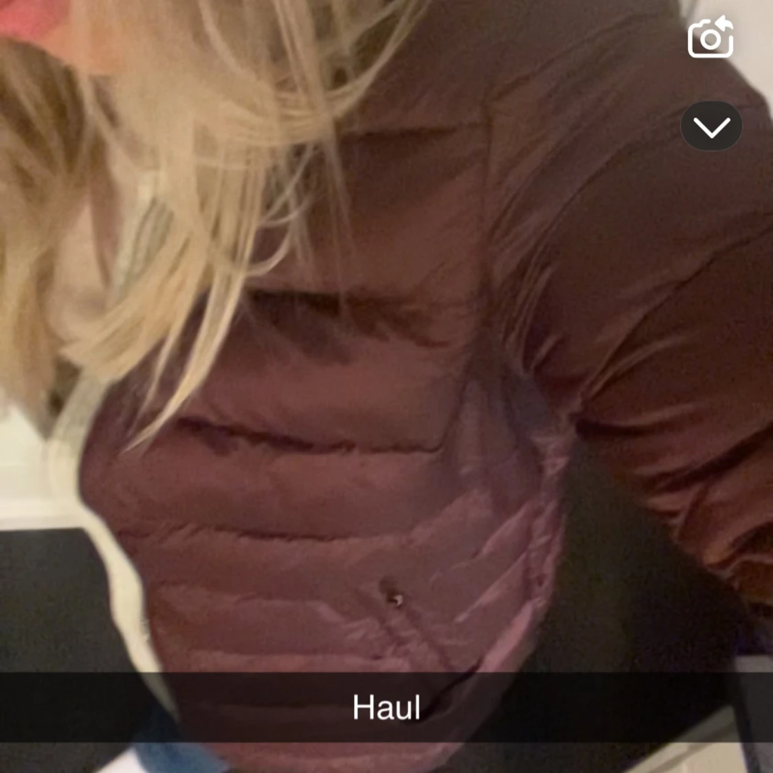 Vinröd dunjacka från Colmar - 1