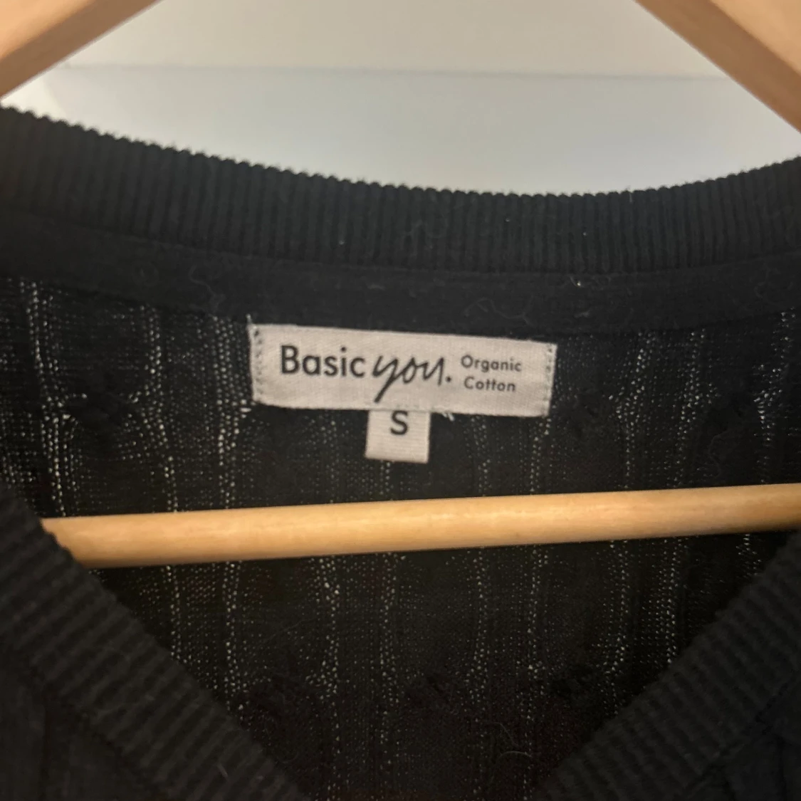 Svart kofta från Basic You i bomull - 2