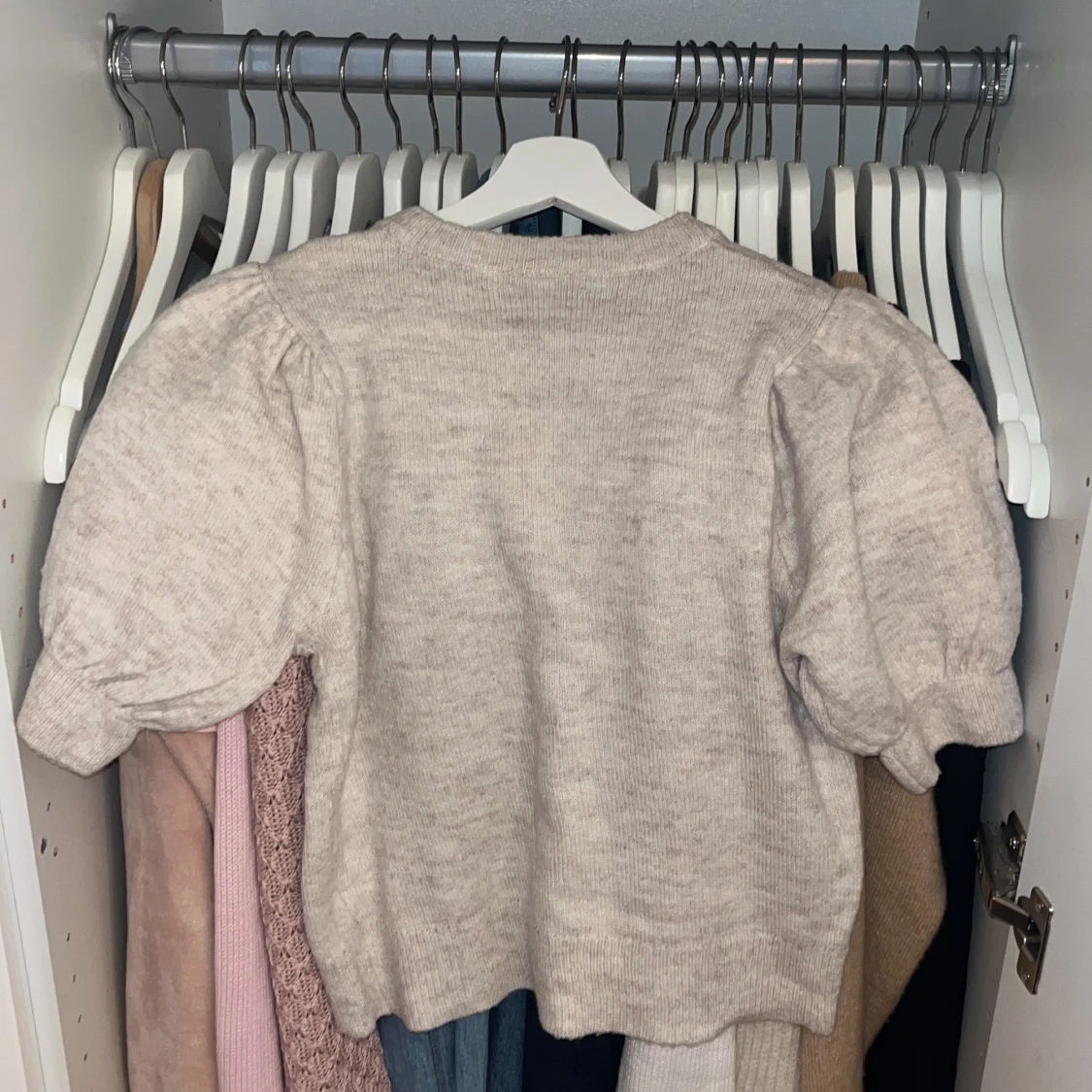 Stickad kortärmad tröja❤️ - 3