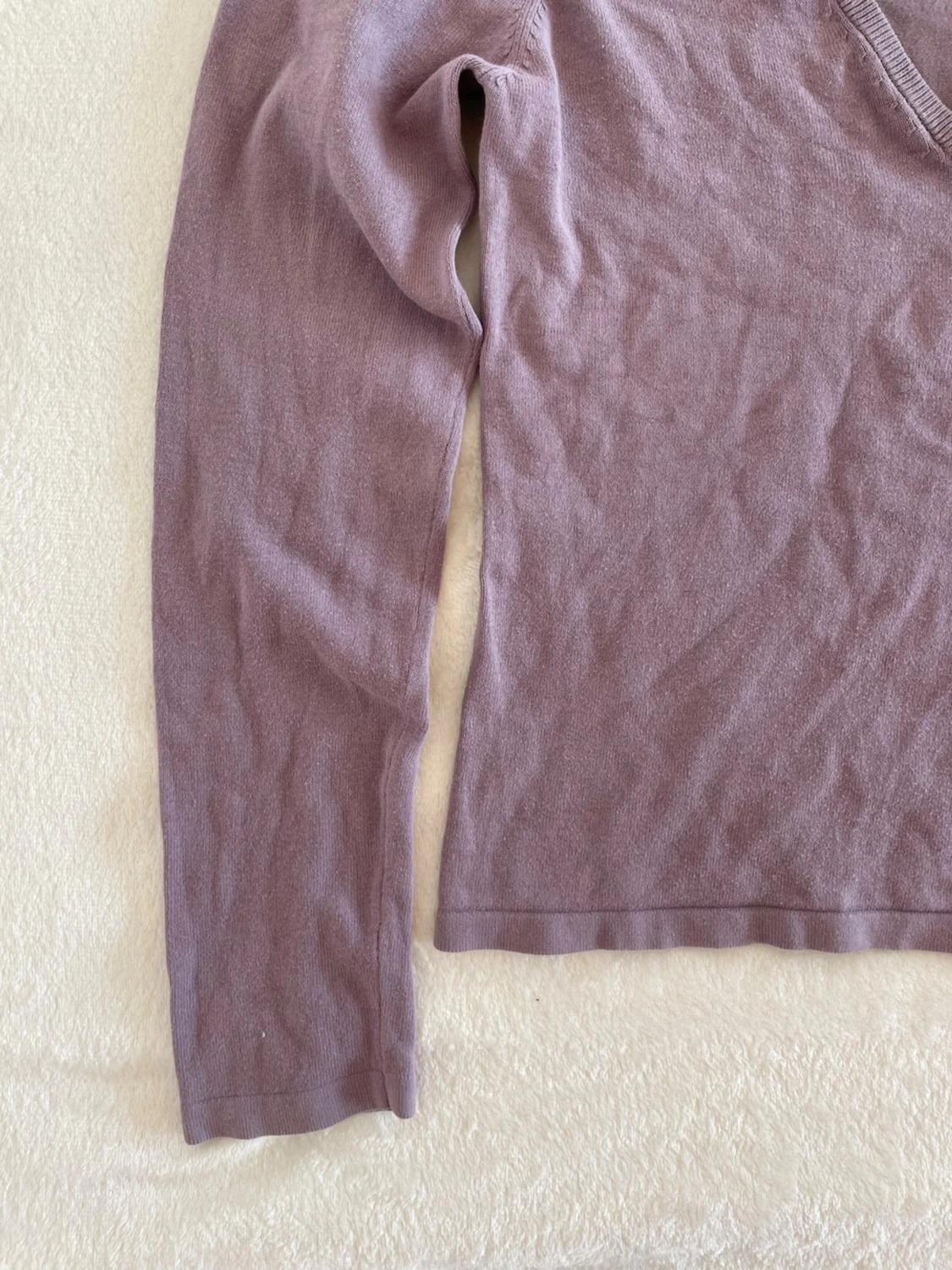 Filippa K långärmad lila tröja  - 2