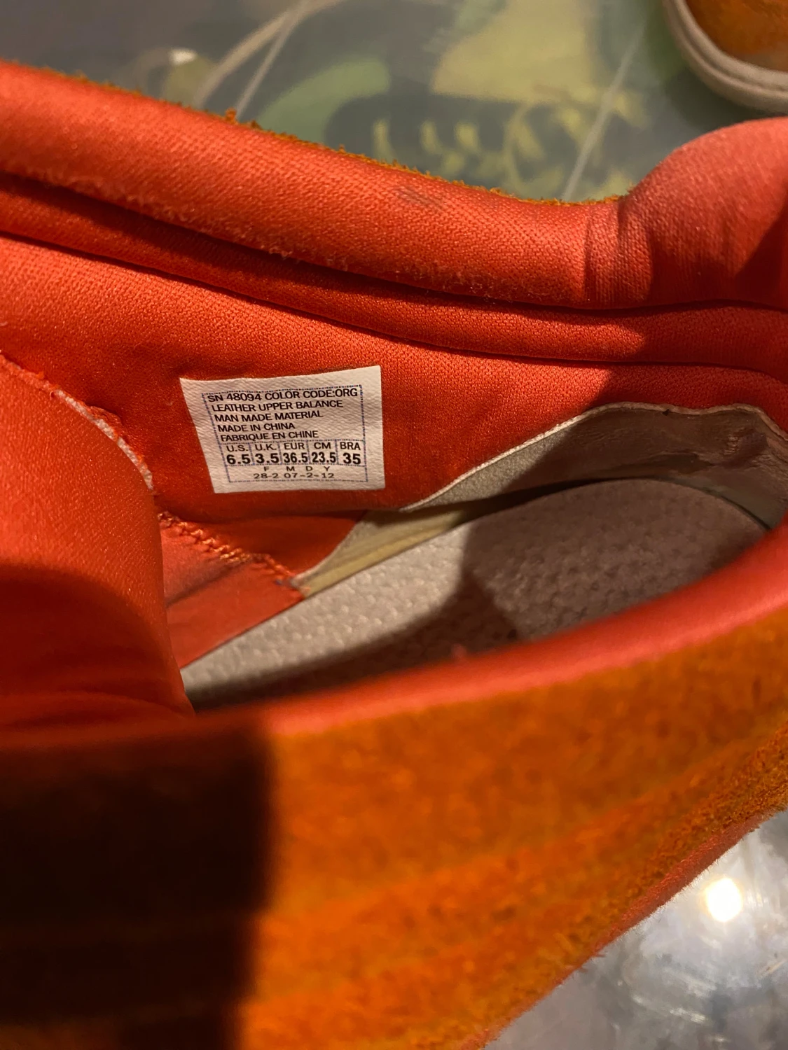 orange wedge sneakers från SKCH+3 - 2