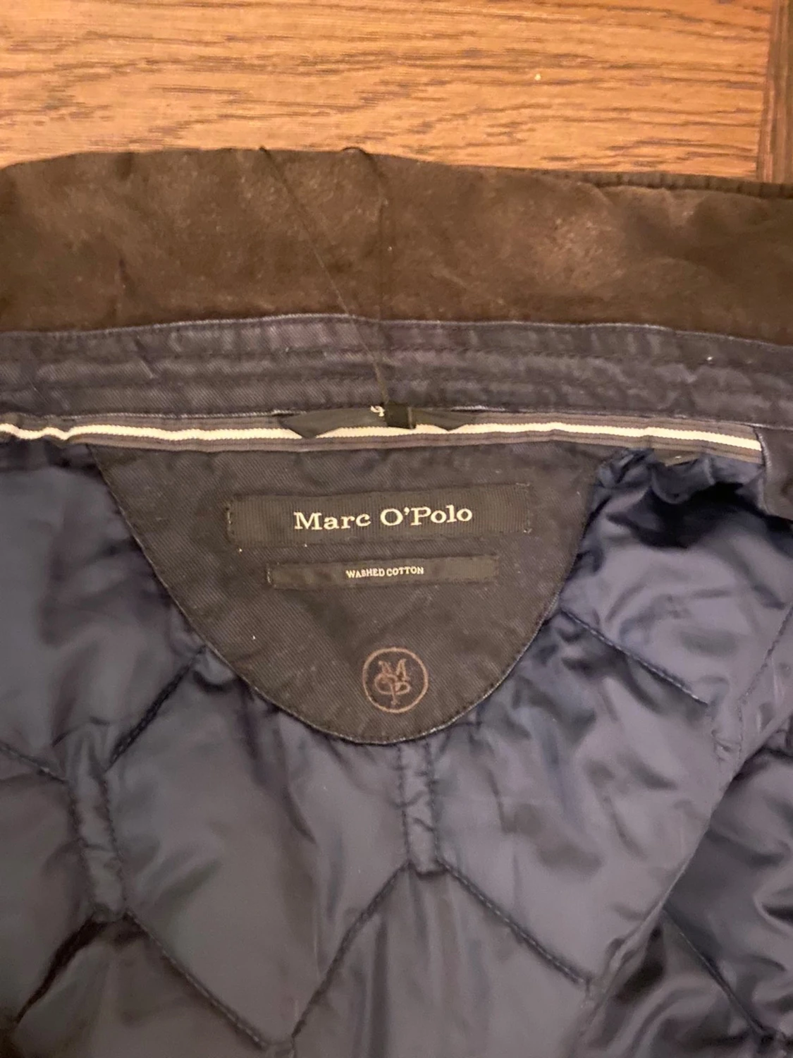 Mörkblå vadderad fieldjacka från Marc O'Polo - 2