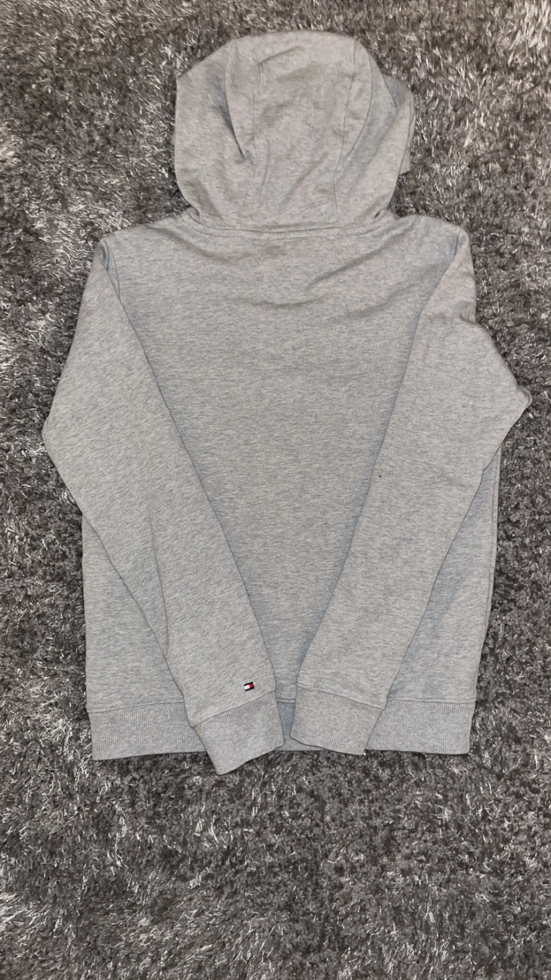 Grå hoodie Tommy Hilfiger