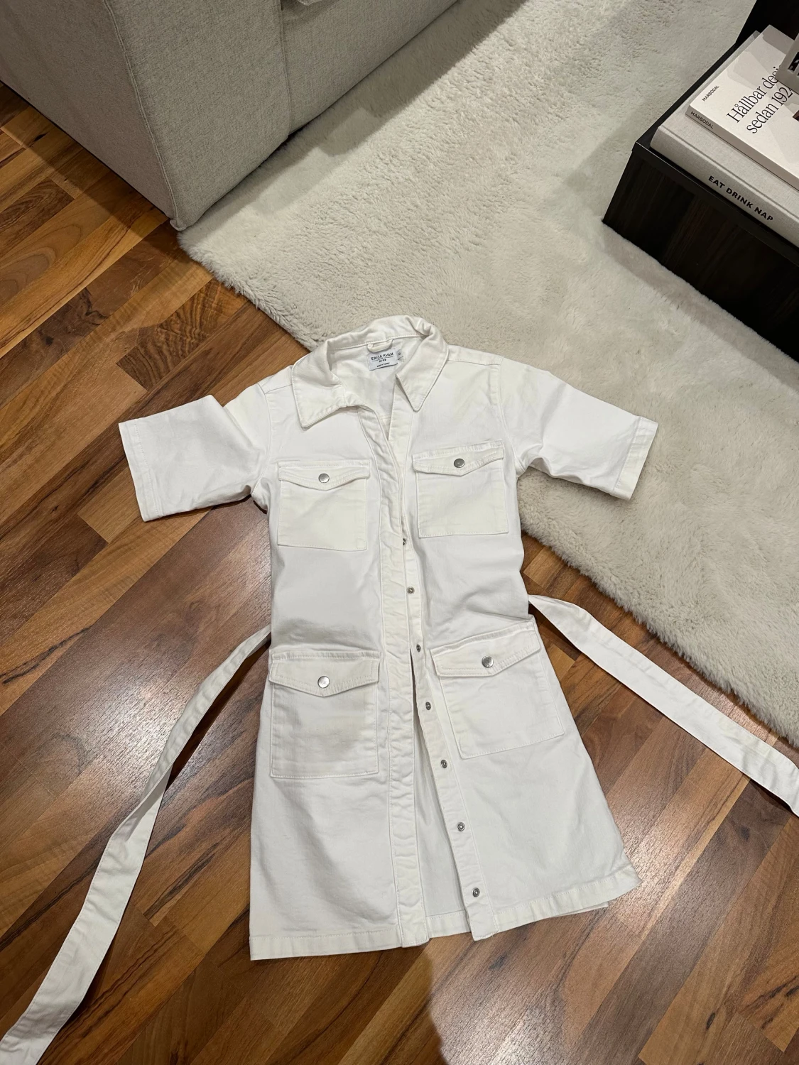 Vit jeansklänning  - 1