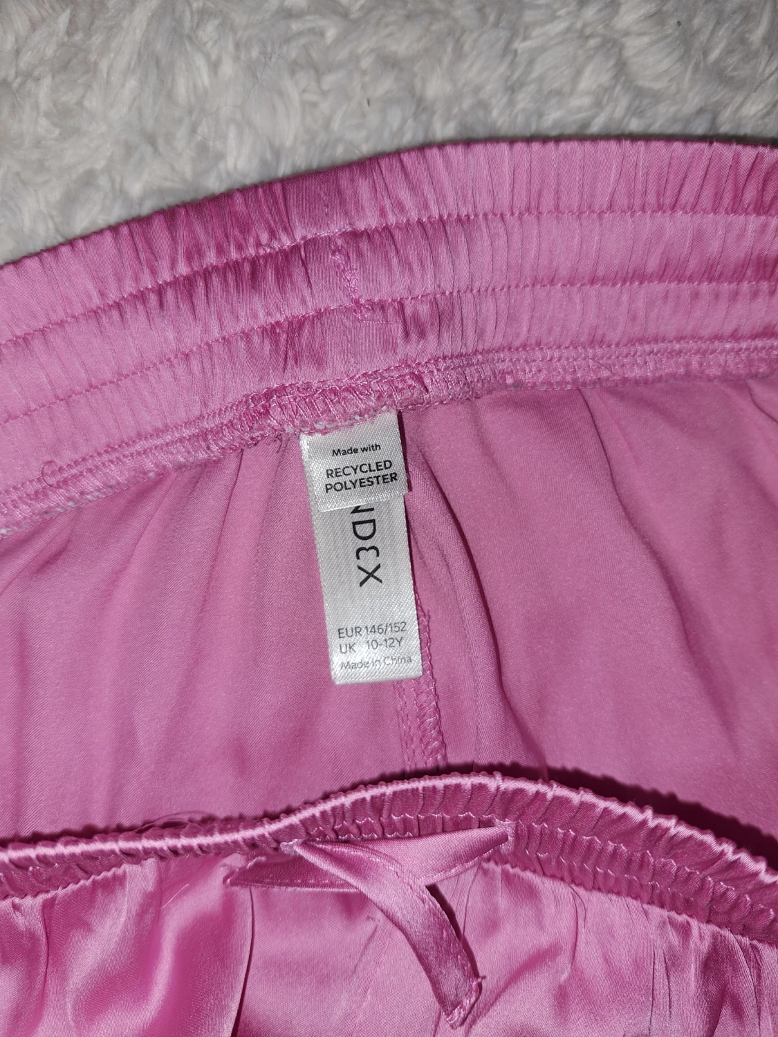 Rosa pyjamasbyxor från Lindex, 146/152 - 3