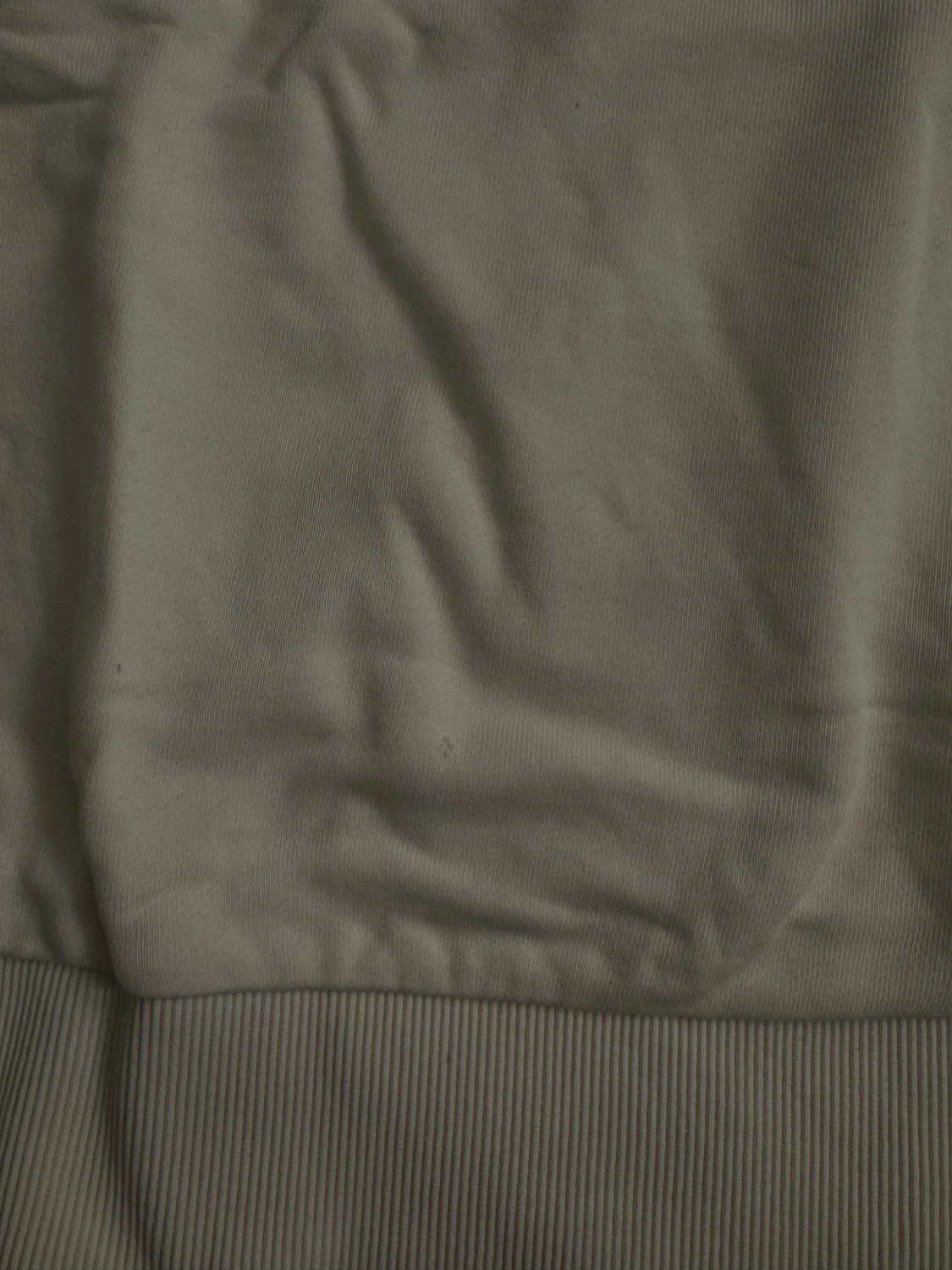 Vit sweatshirt  med tryck - 1