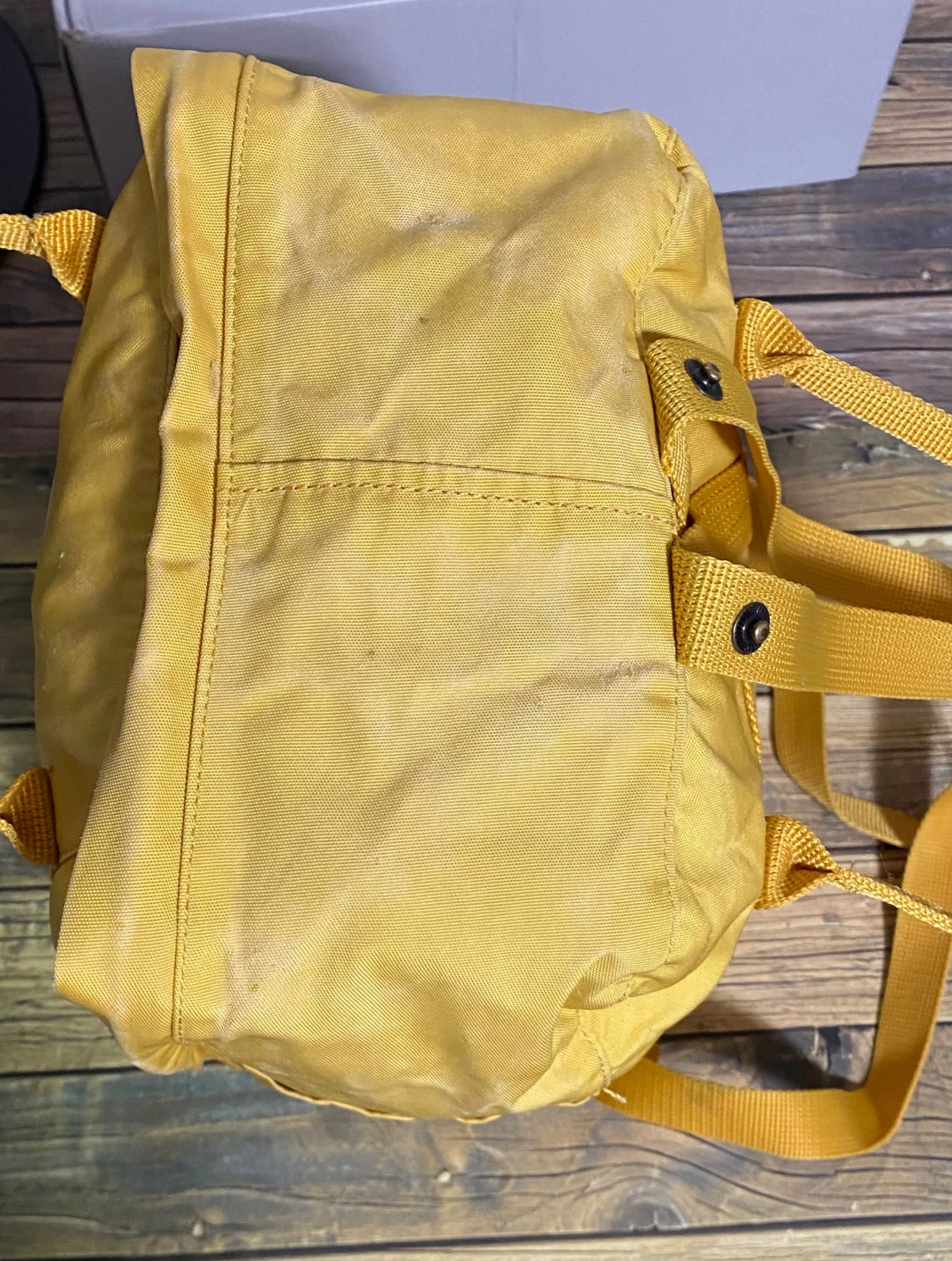 Gul Fjällräven Kånken ryggsäck - 4