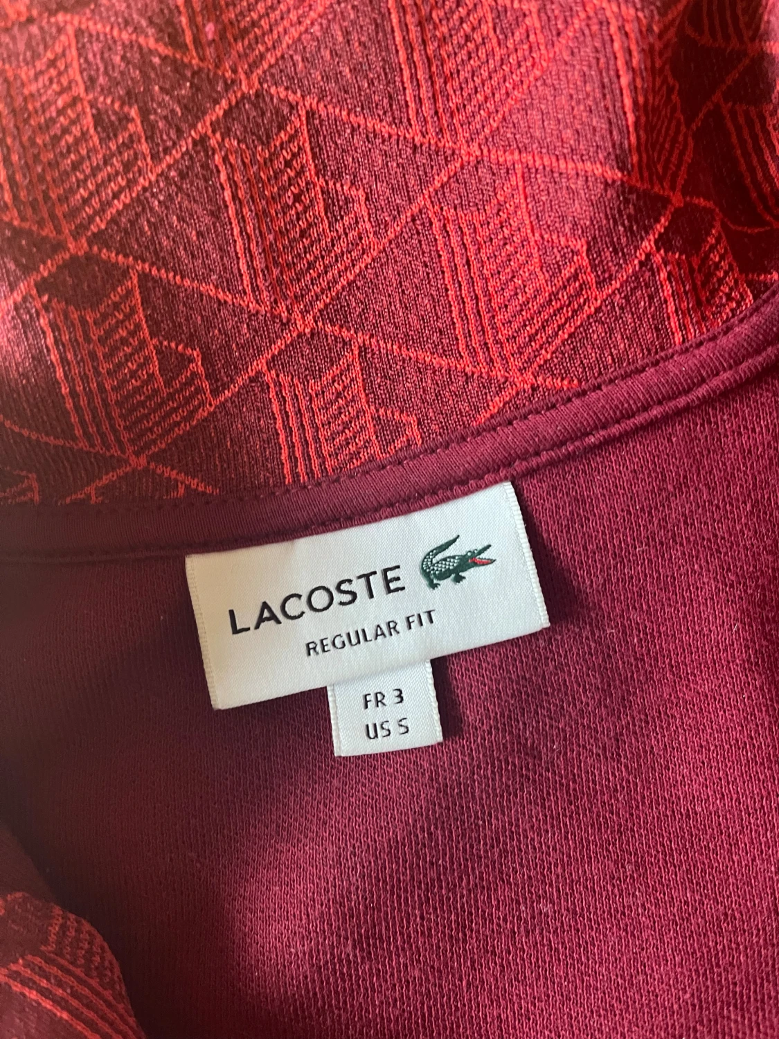 Lacoste Monogram zip - 2