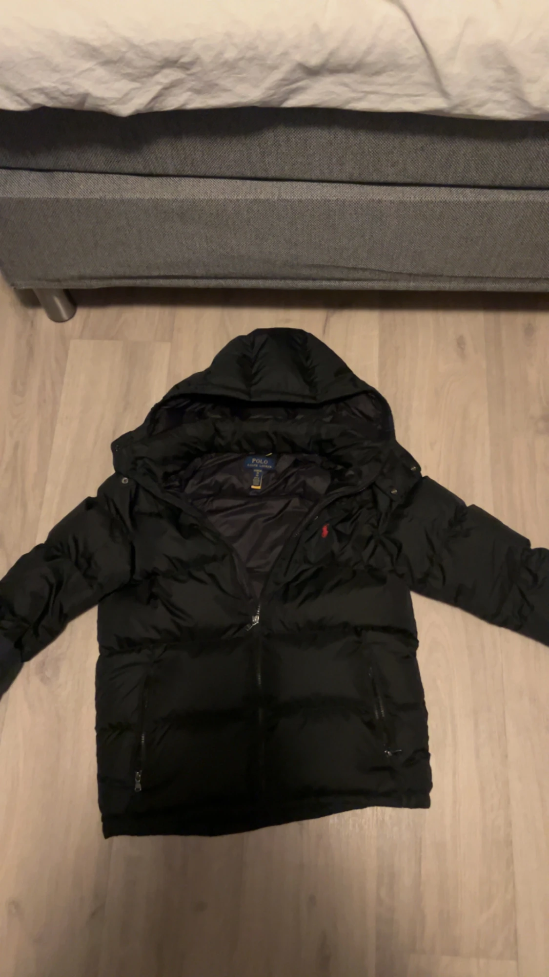 Svart pufferjacka från Polo Ralph Lauren - 1