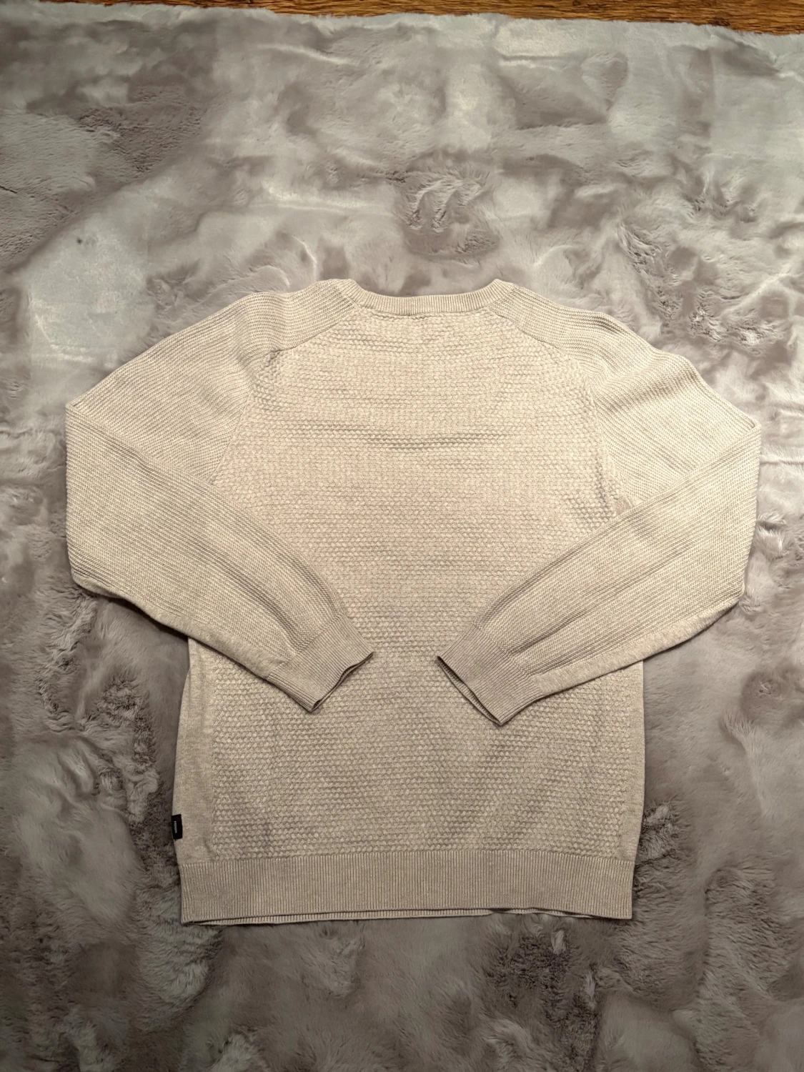 Grå stickad Jack and Jones tröja - 1