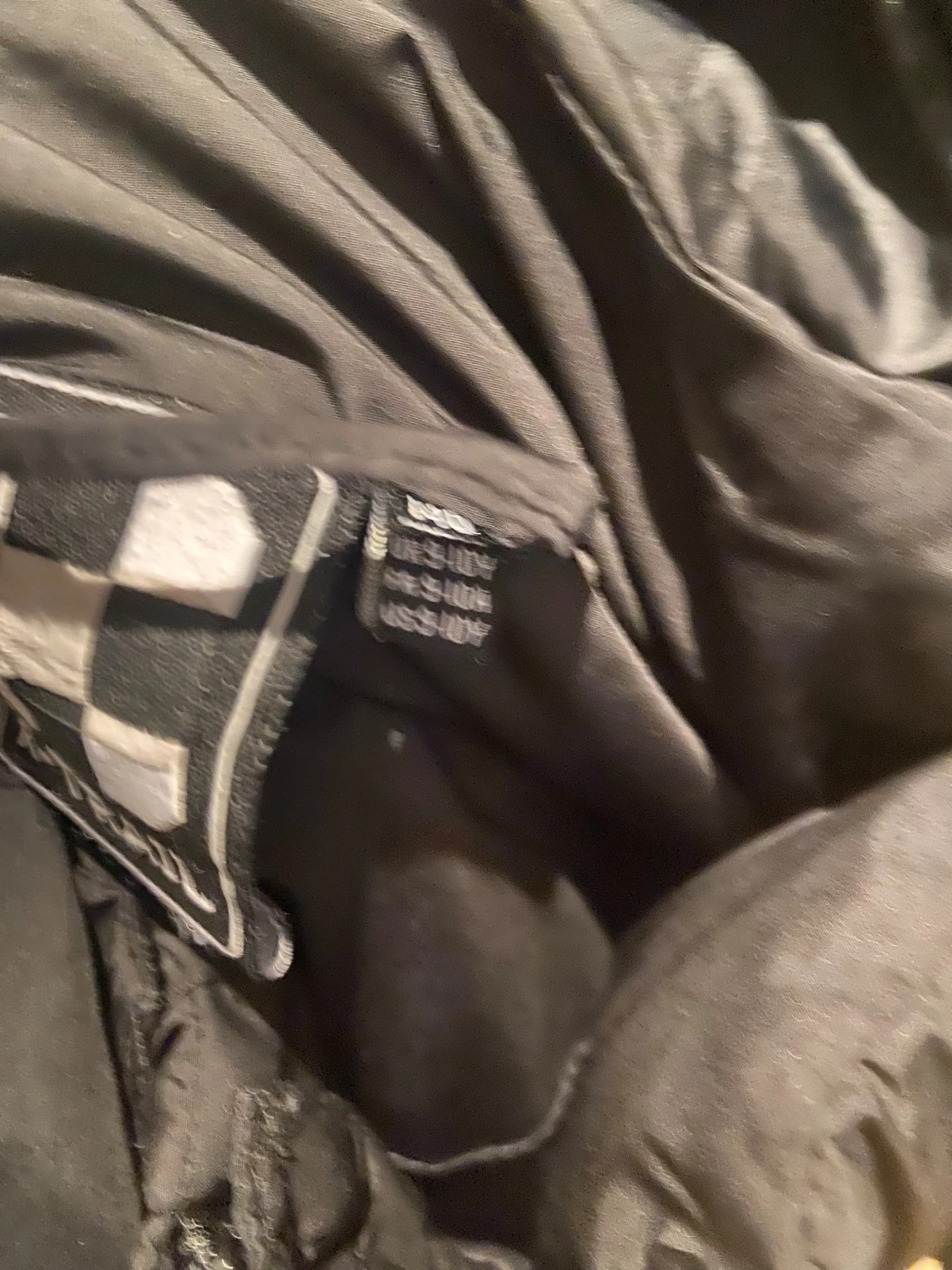 Svart lång pufferjacka från x-trail - 2