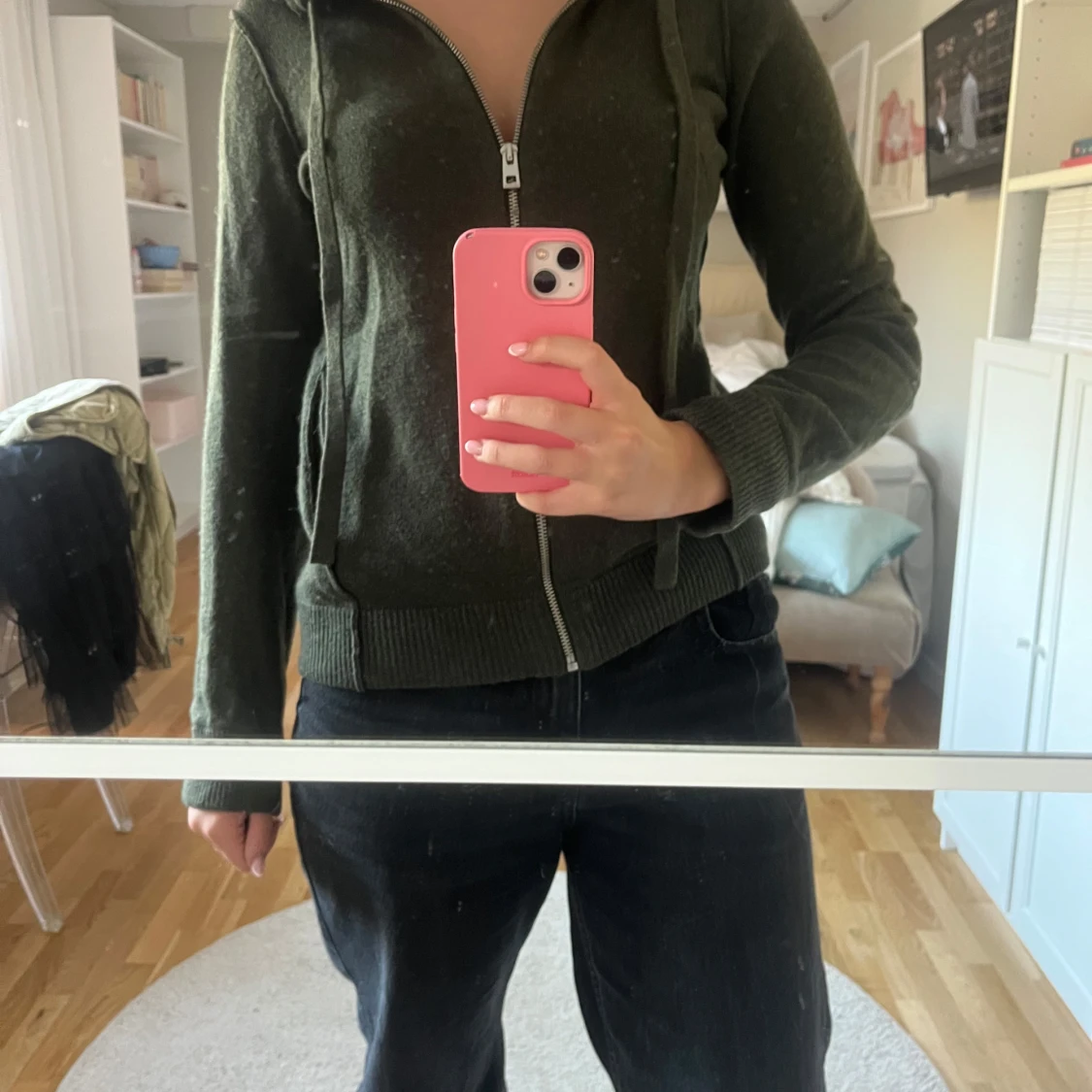 Mörkgrön hoodie från Zadig & Voltaire - 4