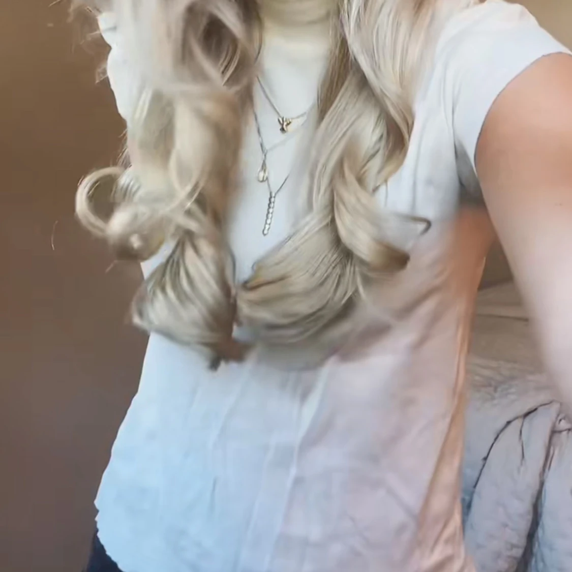 Vit ribbad polotopp - 1