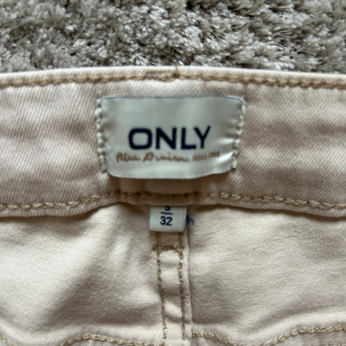 Beige skinny jeans från ONLY - 1