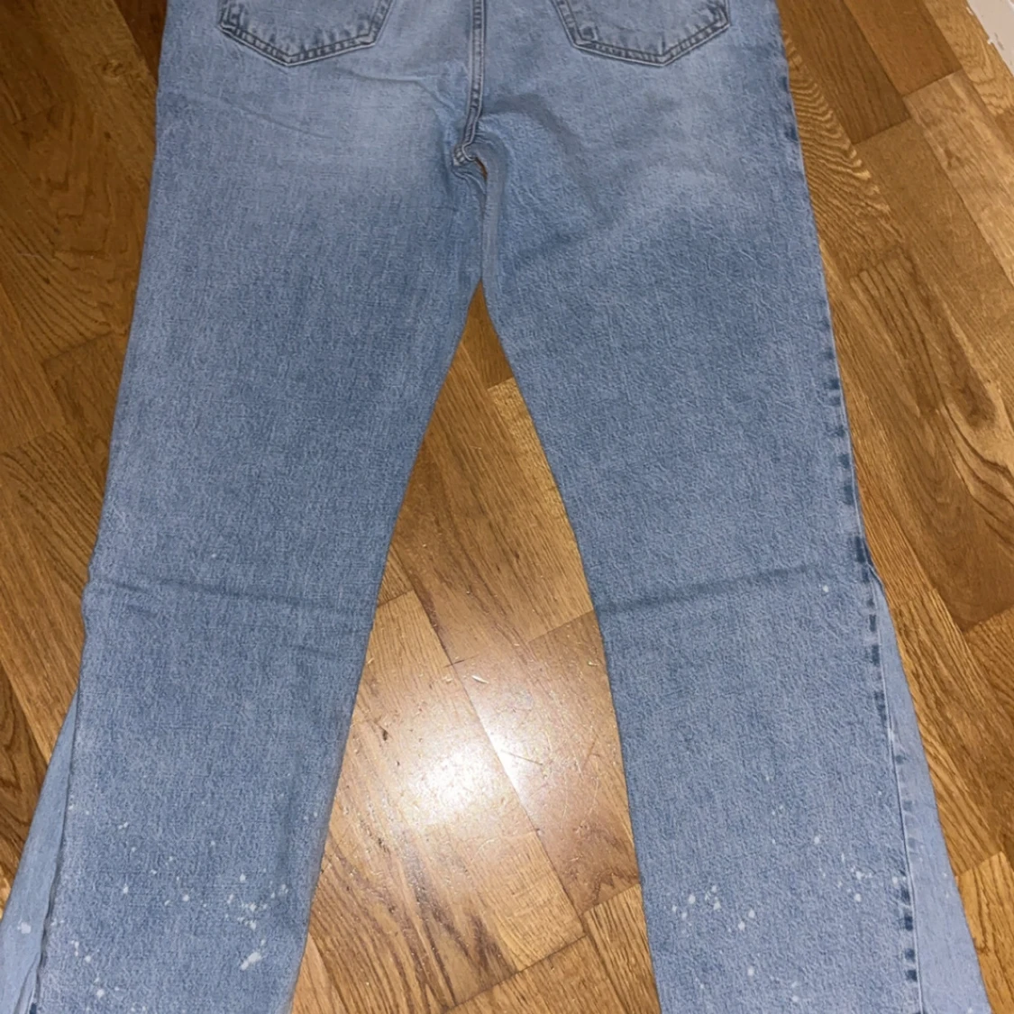 Ljusblå jeans från Zara, stl 42 - 4