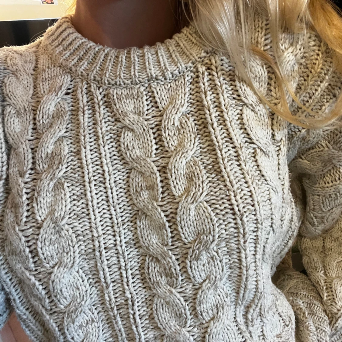 stickad tröja - 2