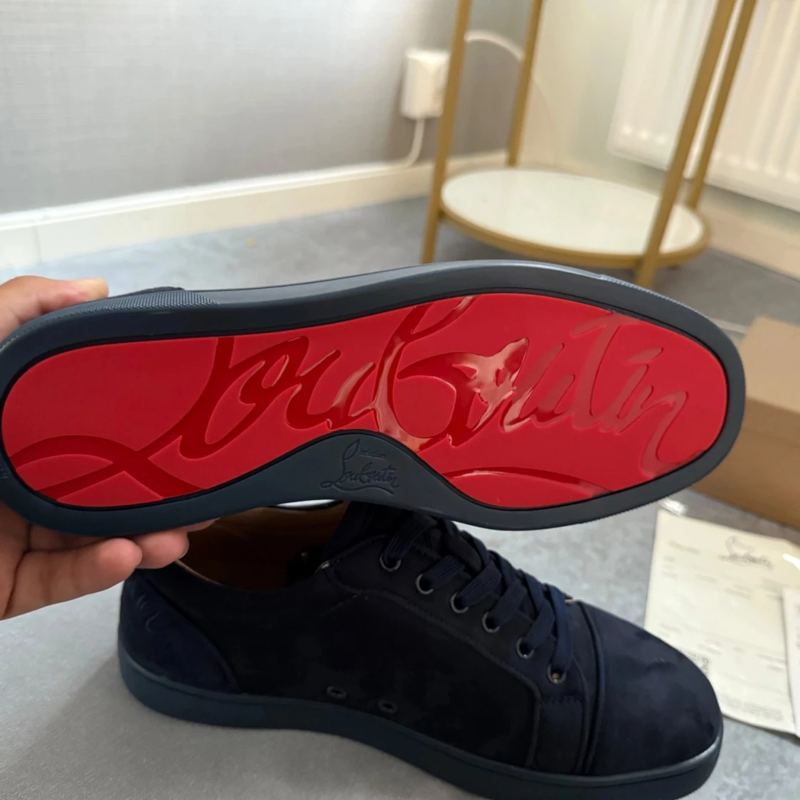 Mörkblå sneakers från Christian Louboutin - 91