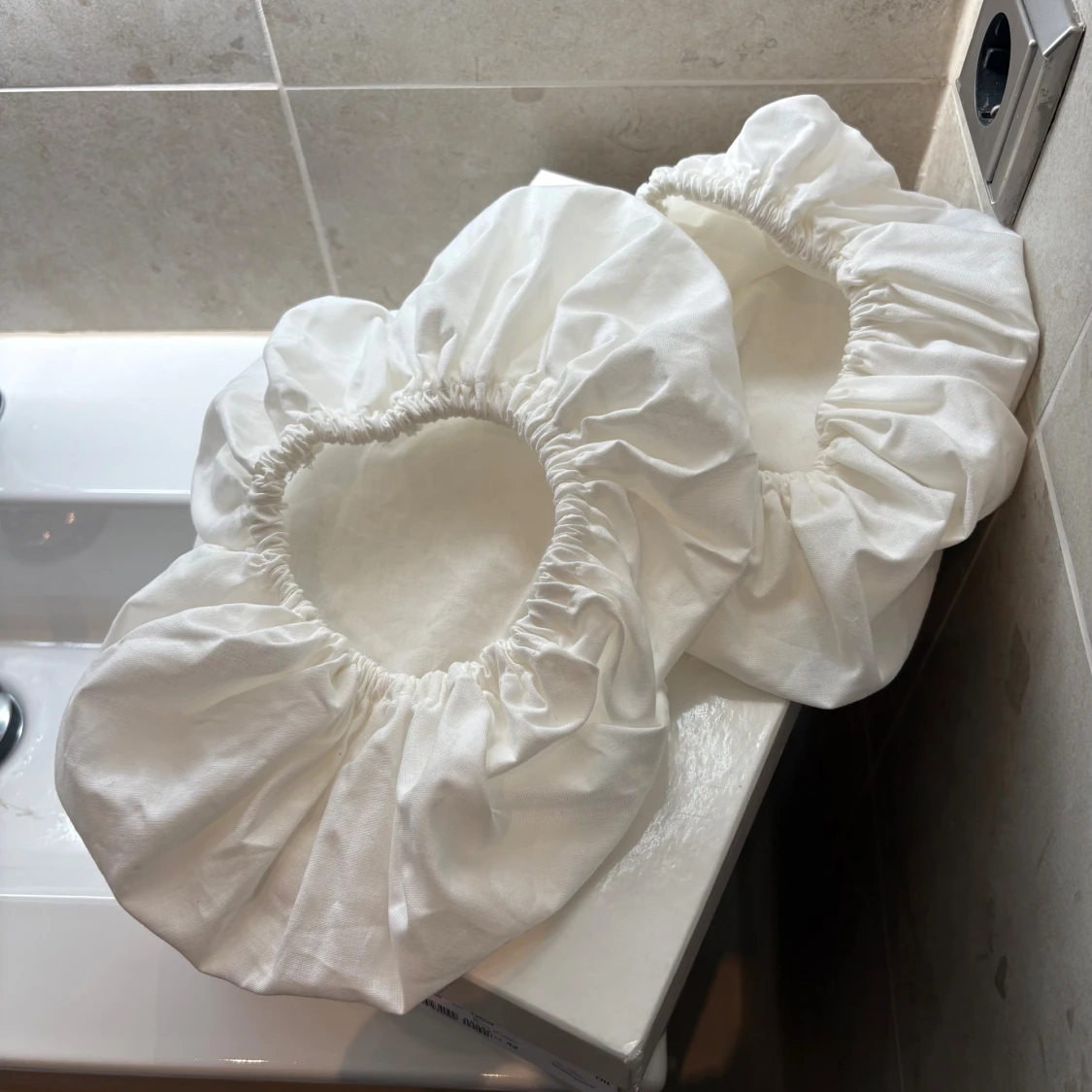 Maison Margiela sneakers i beige canvas - 4