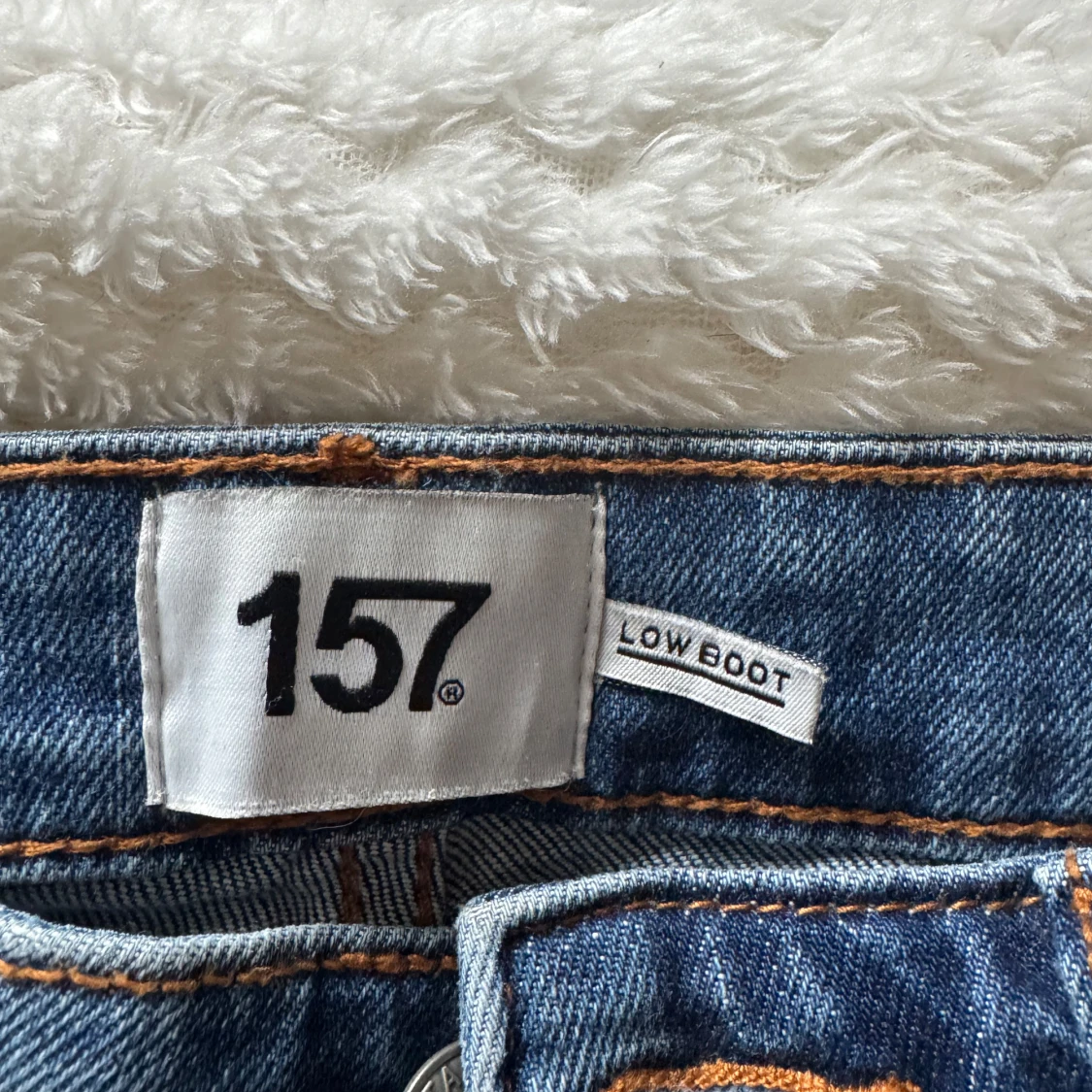 Blå bootcut jeans från lager 157 - 1