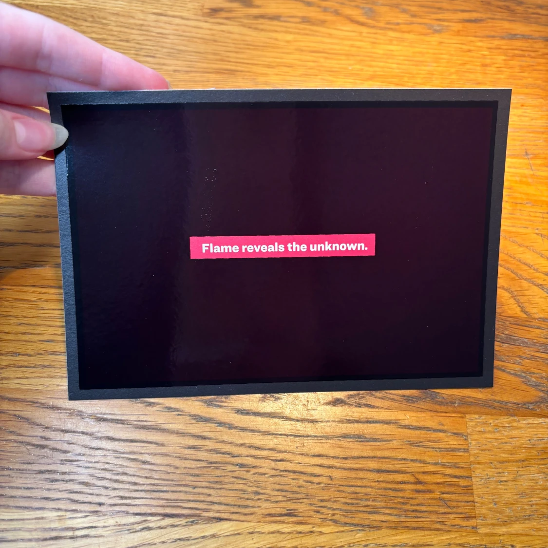 Le Sserafim postcard  - 1