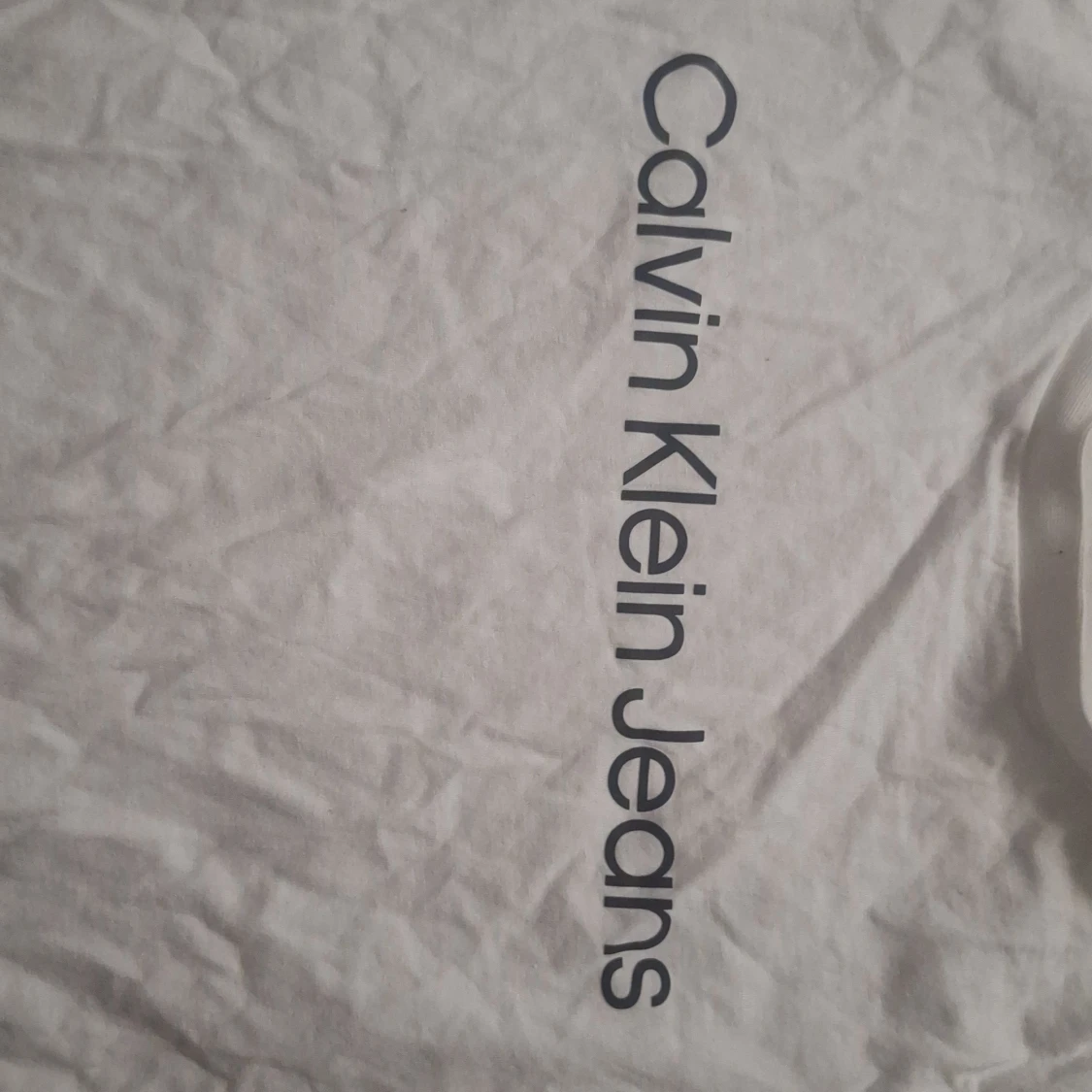 Vit Calvin Klein Jeans t-shirt - 2