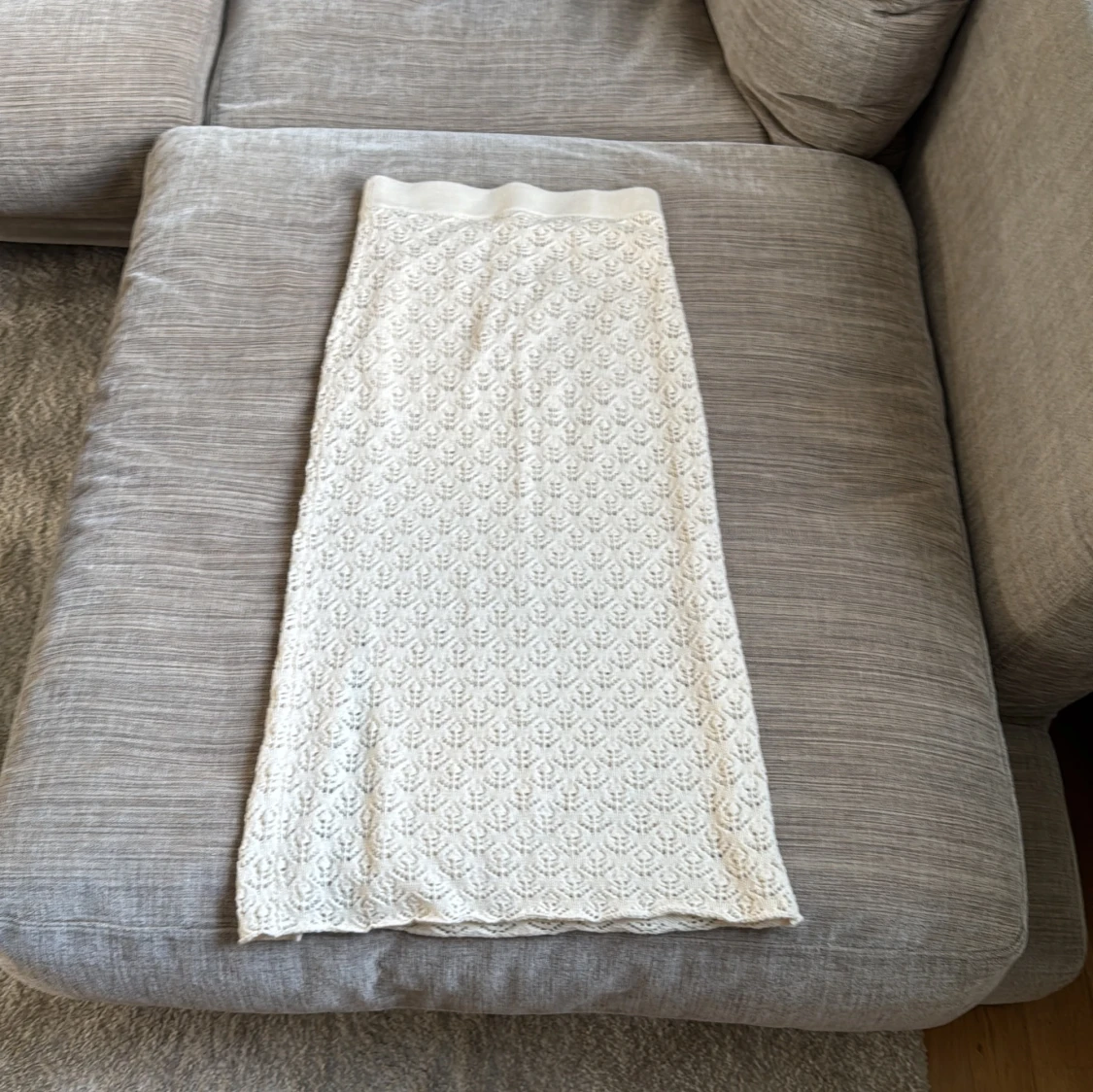 Strandkjol i stickat material  - 2