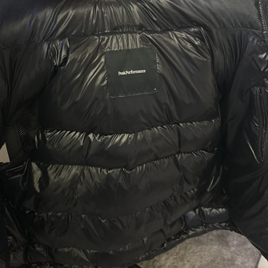 Svart dunväst Peak Performance M - 3