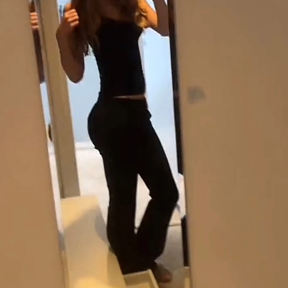 Lågmidjade kostymbyxor Bikbok