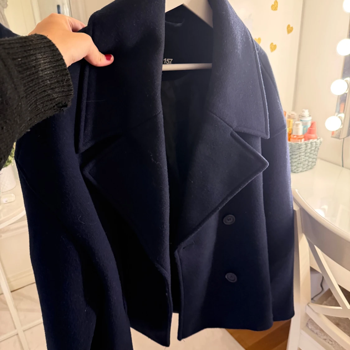 Mörkblå kappa - 1