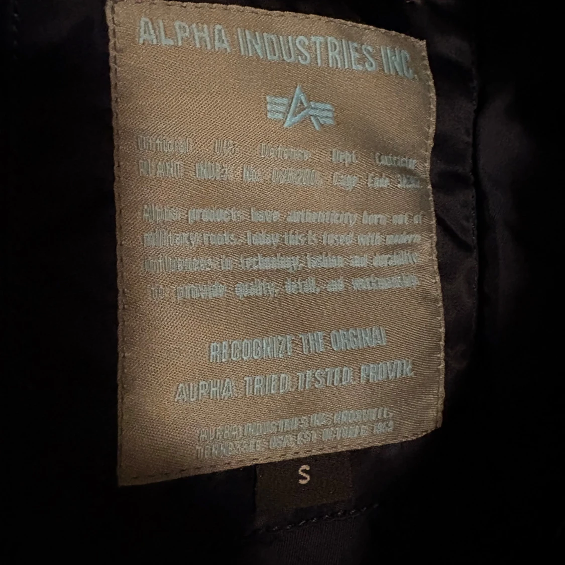 Bomberjacka Alpha Industries S - 3